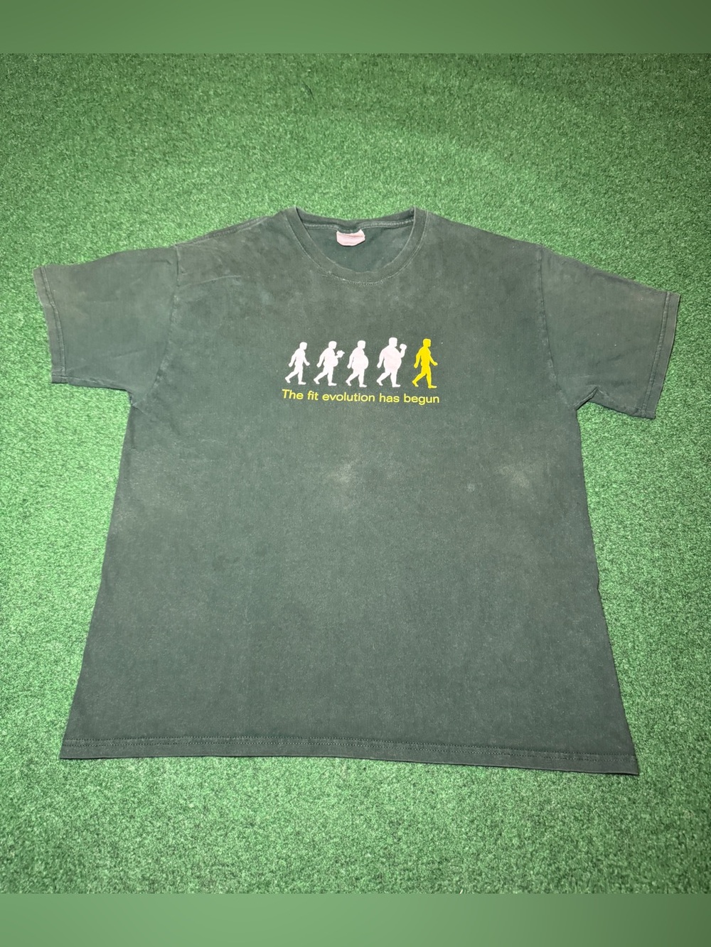 Subway Fresh Fit Vintage T Shirt Y2K Large Subway Guy Happy Gilmore Adam Sandler